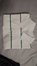 優(yōu)衣庫合作款男裝女裝快干POLO衫短袖條紋T恤478788 00 白色 M /170/92A 曬單實拍圖