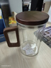 憶壺茶（YIHUTEA） 泡茶杯茶水分離玻璃杯辦公室茶道喝茶杯子男士個(gè)人專(zhuān)用高檔水杯 【升級木把】透明泡茶杯450ml 曬單實(shí)拍圖