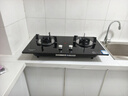 創(chuàng  )維（Skyworth）燃氣灶煤氣灶雙灶家用5.2kW天然氣嵌入式臺式灶具大火力玻璃面板國家補貼Z207BS（不包安裝） 曬單實(shí)拍圖