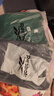 Reebok銳步官方24新品男女休閑運動(dòng)卡通后背印花針織短袖T恤 24SRM429UGL1 XL 曬單實(shí)拍圖