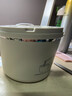 泡面碗宿舍學生帶蓋可瀝水泡面神器不銹鋼食堂打飯飯碗保溫大容量 【奶白】 1600ml 曬單實拍圖