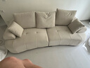 輕奢極簡(jiǎn)真皮沙發(fā)奶油風(fēng)直排三人四人法式小戶(hù)型沙發(fā)客廳簡(jiǎn)約現代 貓爪布 四人位2.5米 曬單實(shí)拍圖