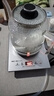 金正金正全自動(dòng)上水壺玻璃電熱水壺泡茶臺嵌一體多功能手柄上水燒水壺 1.5L 銀色【藍光燒水】 曬單實(shí)拍圖