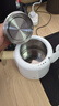鳴盞【國家補(bǔ)貼】燒水壺泡茶 電熱水壺功夫茶壺電茶爐 茶藝師專用電茶壺智能恒溫電熱水壺MZ152A白色 曬單實(shí)拍圖