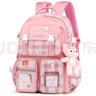 愛(ài)迪生發(fā)明家書包小學(xué)生貝兒女生1-3年級(jí)大容量?jī)和p肩背包 2260-1s 粉色小號(hào) 曬單實(shí)拍圖