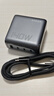 ANKER【國家3C認(rèn)證】安克智顯充140W充電器 氮化鎵屏顯type-c多口pd快充100W頭適用iPhone16手機(jī)電腦 灰 曬單實(shí)拍圖