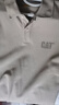 CAT卡特25夏季新品男士反光印花基礎LOGO設計翻領(lǐng)POLO衫短袖T恤 曬單實(shí)拍圖