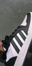 adidas ENTRAP美式校園風(fēng)運(yùn)動(dòng)板鞋少年感復(fù)古籃球鞋男女阿迪達(dá)斯 白色/黑色   43 曬單實(shí)拍圖