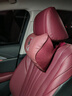 車(chē)酷威廉適用紅旗頭枕護頸枕HS5/H5/E-QM5/HS3/H6腰靠墊車(chē)用枕頭汽車(chē)用品 石榴紅 頭枕2個(gè) 曬單實(shí)拍圖
