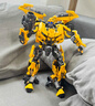 變形金剛（TRANSFORMERS）兒童玩具正版授權遙控汽車(chē)機器人男孩生日禮物大黃蜂三電版 曬單實(shí)拍圖