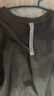 lululemon丨All Yours 女士棉混紡 T 恤 LW3INSS 暖褐灰 S 曬單實(shí)拍圖
