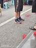 喬丹QIAODAN籃球鞋低幫革面保暖防水運動(dòng)鞋男實(shí)戰耐磨減震球鞋 曬單實(shí)拍圖