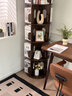 顧家家居旋轉書(shū)架落地立式實(shí)木可移動(dòng)簡(jiǎn)約轉角置物架家用多層書(shū)本收納架子 橡膠木*胡桃色【1.86米-可移動(dòng)】 曬單實(shí)拍圖