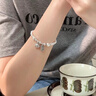 胖東來(lái)品質(zhì)999純銀銀珠子散珠光面圓珠項鏈手鏈串珠手工diy材料 足銀-6mm銀散珠/約30顆(約18cm) 曬單實(shí)拍圖