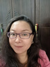 She's茜子莫奈印象工藝水晶水滴U型耳環(huán)高級感耳飾耳釘生日禮物送女友 A0裸晶粉 曬單實拍圖