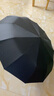 親海 超大全自動(dòng)雨傘黑膠男女雙人商務(wù)自動(dòng)晴雨傘兩用遮陽(yáng)傘太陽(yáng)傘 96骨全自動(dòng)傘【黑色】 曬單實(shí)拍圖