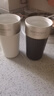 HOLOHOLO陶瓷保溫杯 男女士高顏值咖啡杯 便攜吸管杯水杯子七夕情人節(jié)禮物 曬單實拍圖