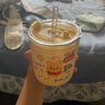 可愛卡通小熊玻璃杯ins風高顏值帶吸管咖啡杯水杯情侶杯 黃色小熊玻璃杯 400ml 1只 曬單實拍圖