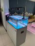 可麗愛魚缸溪流缸水族箱生態(tài)超白玻璃新款全套過濾DX溪流 DXD / DXG*淺灰 1200*515*1220mm隔斷款 曬單實(shí)拍圖