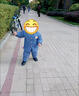 G.DUCKKIDS兒童秋冬新款棉服套裝男女寶寶棉衣棉褲休閑套裝家居服戶(hù)外兩件套 棉套裝藍色 90 身高70-80厘米【可開(kāi)擋】 曬單實(shí)拍圖