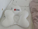 Hoag（霍格）嬰兒定型枕糾正頭型0-6-12月矯正新生兒寶寶枕頭護(hù)頸神器 白+白色 【母嬰A類(lèi)一等品】 曬單實(shí)拍圖