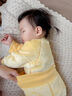 七樂(lè )豆嬰兒秋冬款睡衣加絨加厚女寶寶冬季珊瑚絨內衣套裝家居服保暖衣服 奶黃 73 cm 曬單實(shí)拍圖