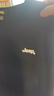 吉普（JEEP）衛衣男秋冬季寬松長(cháng)袖T恤男士圓領(lǐng)打底衫衣服男裝 黑色 L 曬單實(shí)拍圖