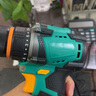 綠林21V無刷鋼炮鋰電鉆55N.M手電鉆充電轉(zhuǎn)打孔多功能【送27鉆頭配件】 曬單實拍圖