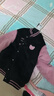 ASK JUNIOR線(xiàn)下同款兒童外套女童秋冬季保暖刺繡棒球服拼色夾克外套 160  曬單實(shí)拍圖