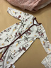 巴厘小豬新生兒嬰兒衣服春秋純棉哈衣四季長袖空調(diào)服初生兒睡衣寶寶連體衣 人參麋鹿 80cm 曬單實拍圖