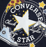 Converse匡威兒童上衣2025秋季新款男童套頭衛衣時(shí)尚純棉女童圓領(lǐng)上衣 藏青藍 150 /72 【建議身高140-152cm】 曬單實(shí)拍圖