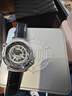 時(shí)光一百（TIME100）Hi World手表男潮酷機械手表世界時(shí)鏤空全自動(dòng)防水送男友禮物腕表 【熱賣(mài)經(jīng)典】鏤空鋼色Y3700 曬單實(shí)拍圖