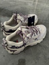 FILA 斐樂官方女鞋F(xiàn)LUID 5貓爪休閑鞋時尚復(fù)古運(yùn)動鞋女鞋 奶白/浪漫紫-GO 36 曬單實(shí)拍圖