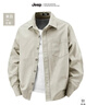 JEEP長(cháng)袖襯衫男士2025春秋外套新款休閑寬松百搭純棉工裝襯衣 曬單實(shí)拍圖
