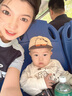 巴拉巴拉童裝兒童長(cháng)袖套裝男女童兩件套2025新款寶寶秋裝嬰兒衣服卡通萌趣 奶白10501 90 曬單實(shí)拍圖