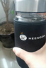 希諾雙層玻璃杯男女士鵝蛋泡茶杯辦公室2025新款水杯車載杯子 9391珠光本色410ml 曬單實(shí)拍圖