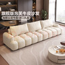 全友家居現(xiàn)代簡(jiǎn)約功能沙發(fā)頭層牛皮真皮沙發(fā)客廳直排式泡芙沙發(fā)家具 頭層牛皮|奶油白|標(biāo)準(zhǔn)版|2.42m 多種面料+紫羅蘭海綿+USB充電口 曬單實(shí)拍圖
