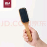 無(wú)印良品（MUJI）水青岡發(fā)梳 頭皮護理發(fā)梳 外出旅行便攜 梳子 長(cháng)約20cm 曬單實(shí)拍圖