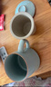 唐豐李桂蓮汝窯辦公杯可養開(kāi)片帶過(guò)濾泡茶杯茶水分離個(gè)人杯禮盒裝 曬單實(shí)拍圖