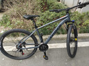 千里達（TRINX）M985山地自行車(chē)禧瑪諾21速油壓碟剎男女學(xué)生成人通勤上學(xué)上班單車(chē) 暮云灰- 21速 27.5*17寸 推薦:170-190cm左右 曬單實(shí)拍圖