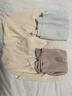 ubras【店鋪推薦】無尺碼女士內(nèi)褲抗菌襠無痕內(nèi)褲女高彈升級包臀多條裝 冰綠+瓷月幾+奶油布丁 均碼 90-130斤 曬單實拍圖