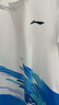 李寧（LI-NING）羽毛球服男女短袖速干比賽套裝上衣褲子兩件套 標準白 XL  曬單實(shí)拍圖