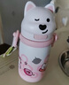 babycare西高地保溫杯學(xué)飲兒童寶寶學(xué)生上學(xué)水壺吸管直飲杯外出6月+-小粉 曬單實(shí)拍圖