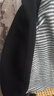 對白【AN大碼系列】復古插肩長(cháng)袖條紋衛衣胖mm設計感慵懶顯瘦圓領(lǐng)上衣 黑拼條紋 3XL 建議體重160-180 曬單實(shí)拍圖