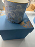 Wedgwood【免費刻字】威基伍德浮雕玉石吸管杯保冷保溫杯陶瓷內膽水杯禮物 經(jīng)典浮雕玉石粉彩吸管杯888ml-藍 曬單實(shí)拍圖