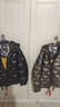 皮爾卡丹 連帽亮面羽絨服男潮流短款保暖外套冬季男士免洗衣服帥氣 黑色 XL 建議130-145斤 曬單實拍圖