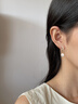 Jay時(shí)尚仿珍珠耳環(huán)女耳墜耳飾耳夾女無(wú)耳洞送女友閨蜜生日禮物 耳環(huán)款 曬單實(shí)拍圖