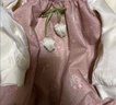 G.DUCKKIDS小黃鴨童裝女童套裝春秋季新款女寶寶周歲禮服兒童公主裙子三件套 GQ120款 粉紅色 90 尺碼1~2歲【 80-90cm】cm 曬單實(shí)拍圖