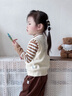 幼歌（YOUGE）嬰幼兒秋季新款純棉復古百搭燈芯絨長褲簡約柔軟休閑褲 咖色 (66-90兩用襠) 90 cm 曬單實拍圖