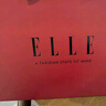ELLE【禮盒裝】100%綿羊毛圍巾女秋冬禮物保暖時(shí)尚提花圍脖披肩 曬單實(shí)拍圖